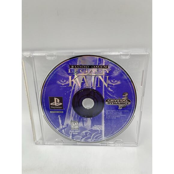Blood Omen Legacy Of Kain Sony PlayStation 1 PS1 Disc Only Tested - Picture 1 of 4